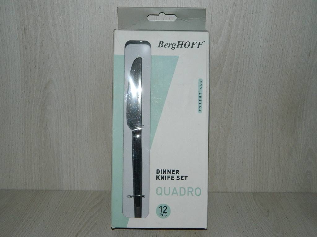 12 couteaux de table Quadro - Essentials