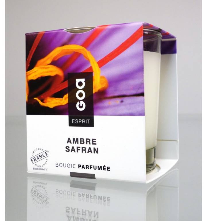 Bougie Esprit - Ambre Safran