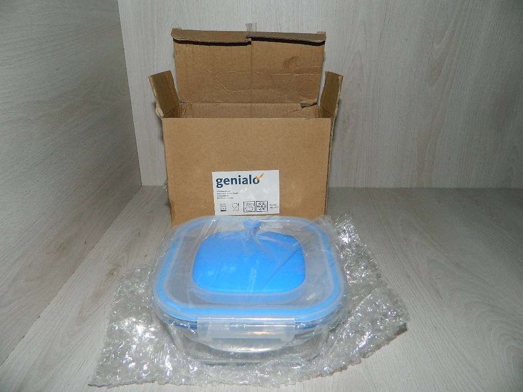 Boîte sous vide en verre 800ml