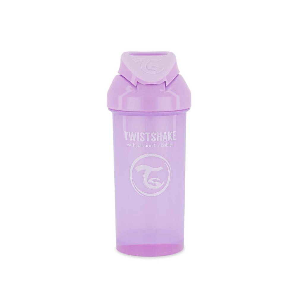 TWIST SHAKE Tasse à paille 360 ml en violet pastel