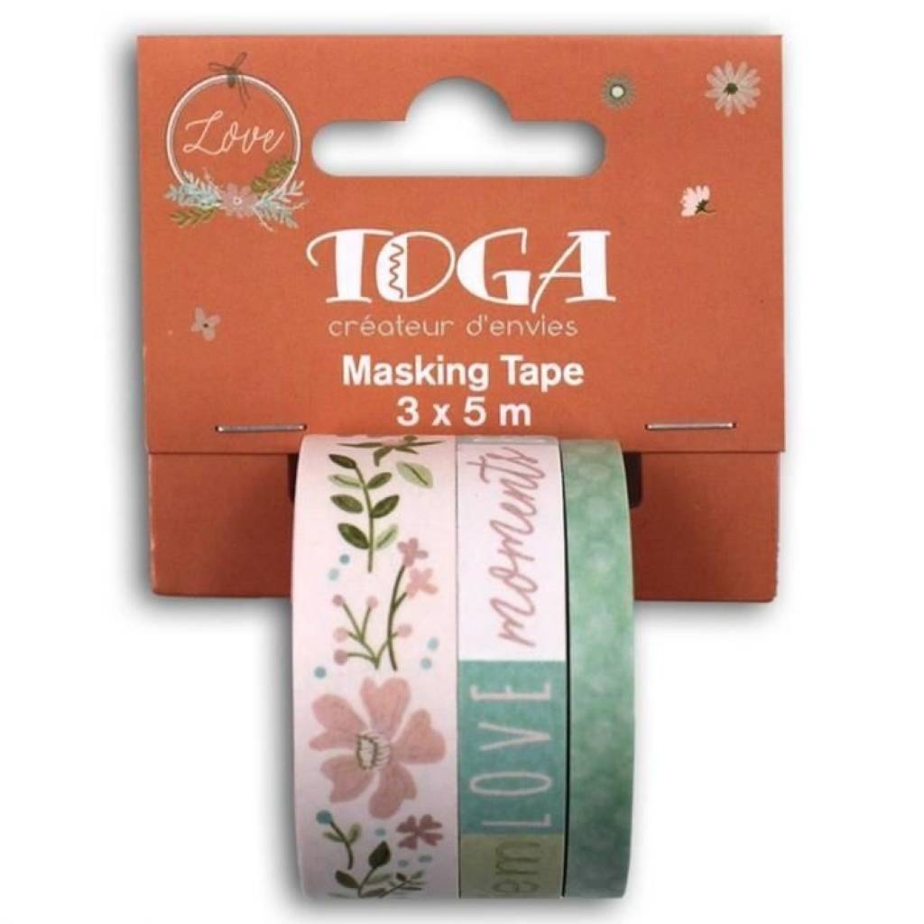 Masking tape Toga - Maison de Campagne - 3 pcs
