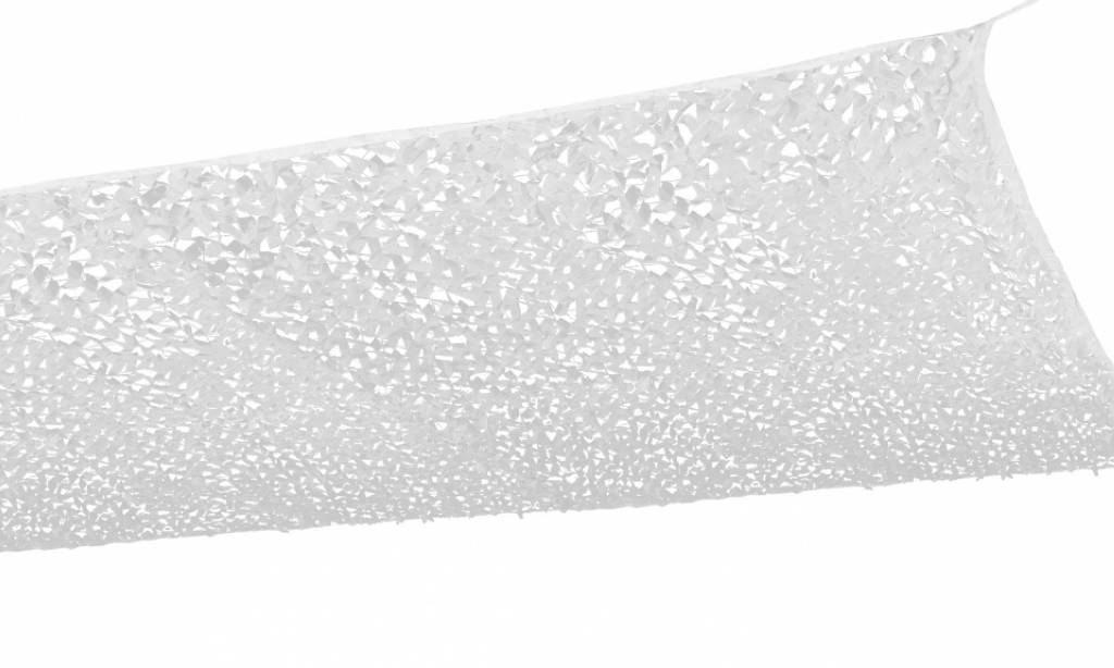 Ombrière Blanche voile camouflage