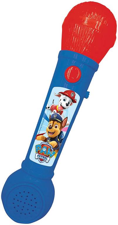 Lexibook Paw Patrol Pat'Patrouille Microphone Enfant, Jeu Musical, Haut-Parleur intégré, , MIC80PA
