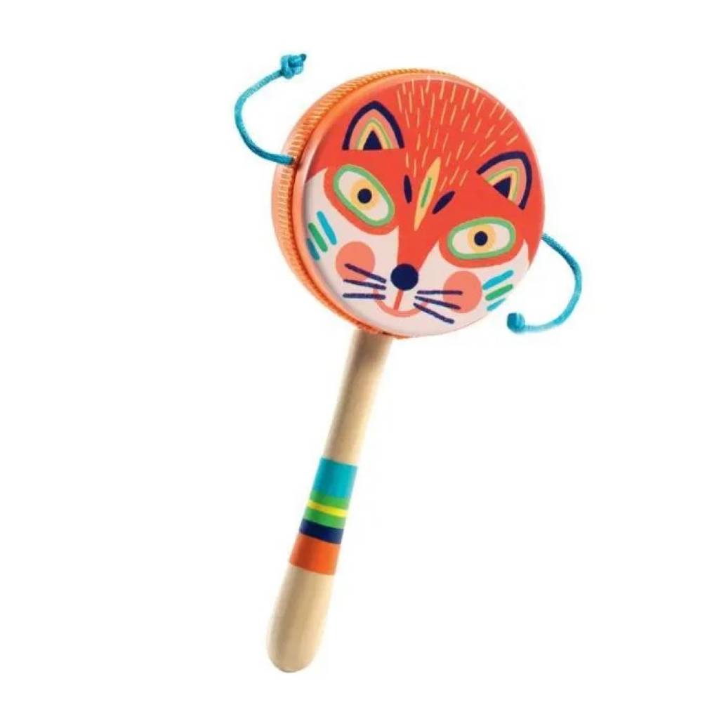 Tambour à manche Djeco Multicolore